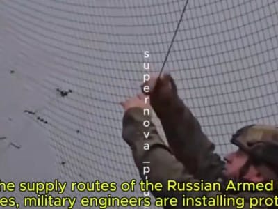 Terowongan Jaring Anti-Drone Rusia di Bakhmut: Upaya Besar tapi Kurang Efektif