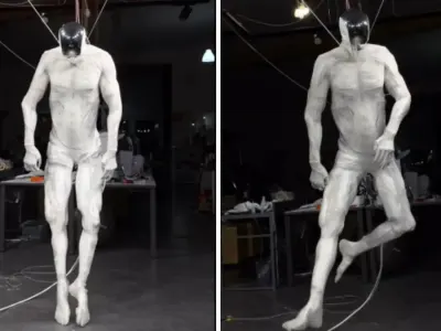 Clone Robotics Perkenalkan Robot Humanoid Muskuloskeletal Mirip Manusia