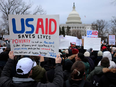 Penutupan USAID Oleh Trump dan Musk Mengancam Bantuan Iklim Global