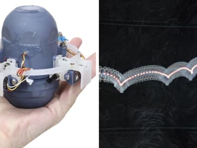 Robot Kecil CARL Diciptakan untuk Menghemat Energi dengan Berselancar di Vorteks