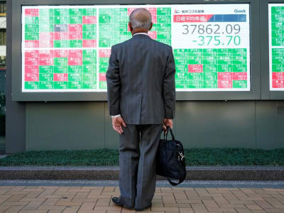 Pasar Saham Asia Turun Sementara Nvidia Catat Kenaikan Laba Berkat AI