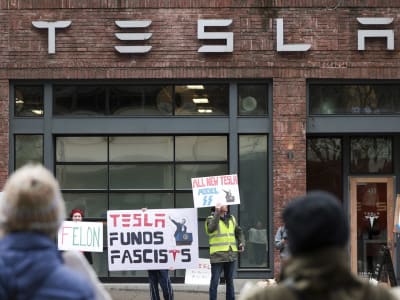 Protes Nasional Melawan Elon Musk dan Tesla Karena Keterlibatan Politik Trump