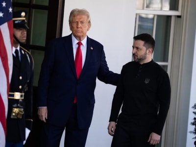 Pertemuan Panas Trump dan Zelensky Pengaruhi Nilai Rubel dan Pasar Saham AS