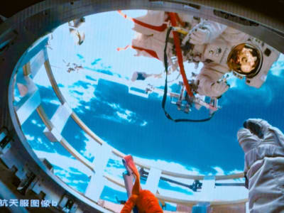 Pakistan Jadi Astronot Pertama di Stasiun Luar Angkasa China Tiangong