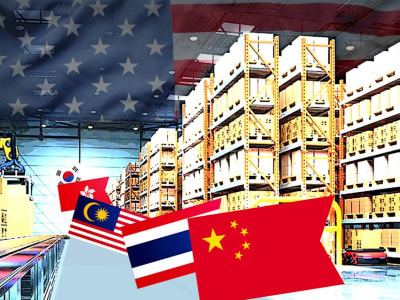 Perusahaan Logistik Asia Tingkatkan Sewa Gudang di AS Hadapi Perubahan Perdagangan