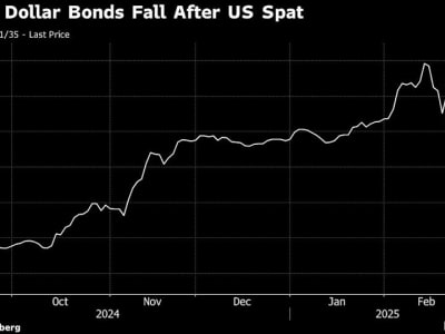 Harga Obligasi Ukraina Turun Setelah Ketegangan dengan AS, Harapan Damai Menurun