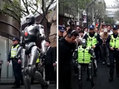 Robot Humanoid PM01 Diperkenalkan untuk Patroli Polisi di Shenzhen