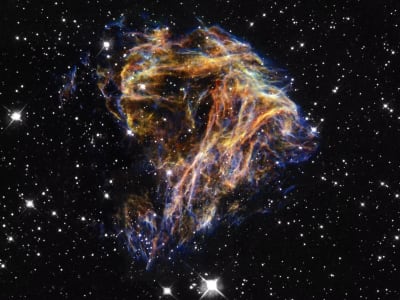 Bukti Baru Lubang Hitam Supermasif di Galaksi Kecil Awan Magellan Besar