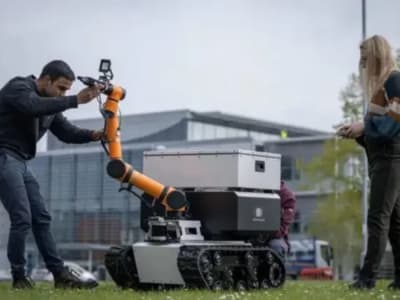 Robot Otonom Inggris Gantikan Manusia Dalam Lingkungan Berbahaya CBRN