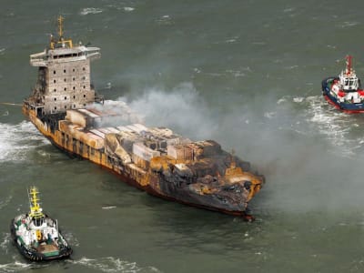 Kecelakaan Kapal Kontainer Solong Dekat Inggris, Kapten Ditangkap Karena Dugaan Kelalaian