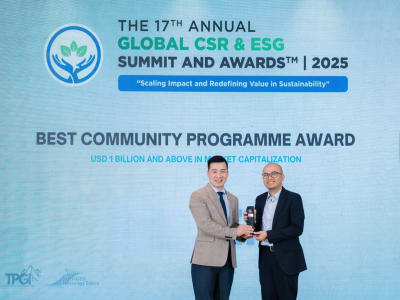 BUMI Raih Dua Penghargaan Asia Tenggara di Ajang CSR dan ESG 2025
