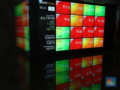 IHSG Anjlok 1,58% Karena Defisit APBN dan Saham DCII Merosot Tajam