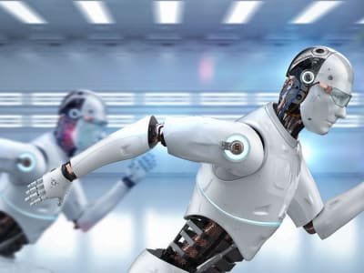 China Gelar Lomba Half-Marathon Robot Humanoid Pertama di Dunia