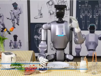 Robot Humanoid Dobot Atom Meluncur, Robot Cerdas dengan Harga Terjangkau
