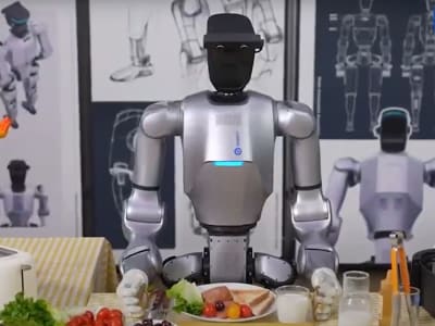 Dobot Atom Robot Humanoid Pertama, Asisten Dapur Pintar yang Canggih