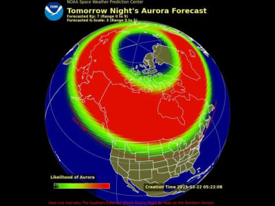 Aurora Spektakuler Diprediksi Terlihat di AS Akhir Pekan Ini!