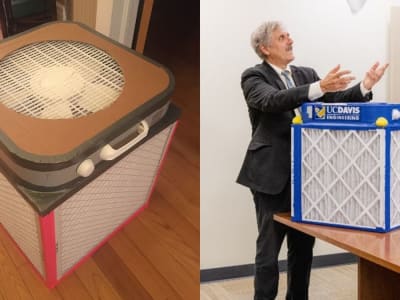 CR Box: Filter Udara DIY Murah yang Lawan Polusi dan Asap Kebakaran