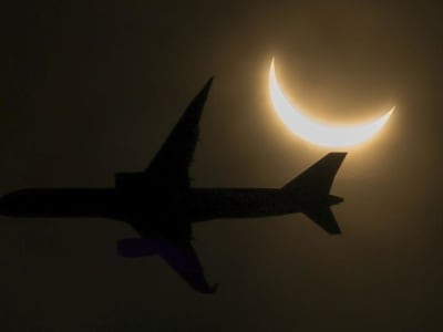 Gerhana Matahari Parsial Langka Terjadi Saat Matahari Terbit di Maret 2025