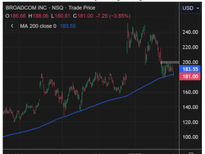 Sinyal Bullish Broadcom: Peluang Reli Saham Setelah Penurunan Beruntun