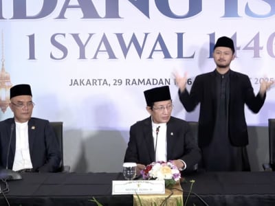 Sidang Isbat Putuskan Idulfitri 1446 H Serentak Tanggal 31 Maret 2025