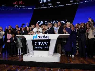 IPO CoreWeave, Perusahaan AI Didukung Nvidia, Tutup Saham Flat di Pasar Nasdaq