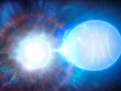 Penemuan Sistem Bintang Katai Putih Kembar yang Akan Ledakkan Supernova Empat Kali