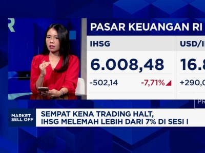 Dampak Perang Dagang AS-China Tekan Saham dan Rupiah Indonesia