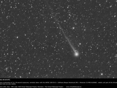 Komet Baru SWAN25F Siap Bersinar Terang pada Mei 2025