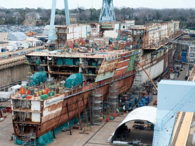 Kerja Sama AS dan Korea Selatan Tingkatkan Produksi Kapal Hadapi China