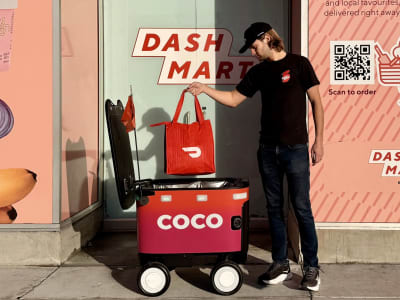 DoorDash Gunakan Robot Pengantar Untuk Pengiriman Makanan Otomatis di AS
