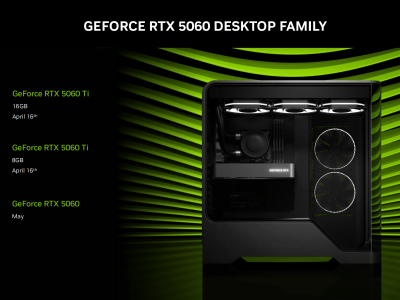 Nvidia Rilis RTX 5060 dan 5060 Ti: GPU Kuat dengan Harga Terjangkau Tapi VRAM Jadi Perdebatan