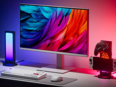 Nanoleaf Pegboard Desk Dock: Lampu LED & Organizer Pintar untuk Meja Kamu