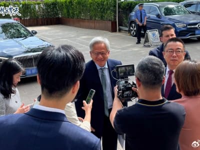 CEO Nvidia Kunjungi Beijing Meski AS Batasi Ekspor Chip ke China