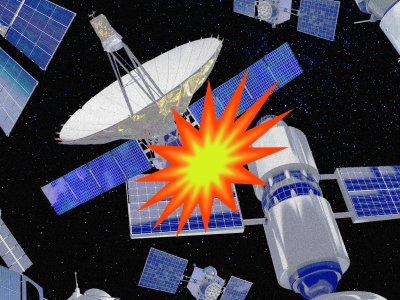Risiko Tabrakan Satelit dan Krisis Sampah Antariksa di Orbit Bumi
