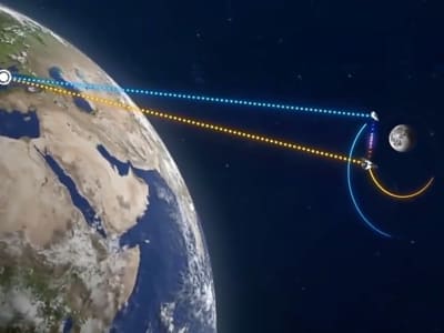 China Berhasil Uji Laser Satelit di Siang Hari untuk Misi Bulan Mendalam