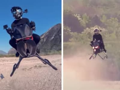 Volonaut Airbike: Motor Terbang Super Ringan dengan Kecepatan 124 mph