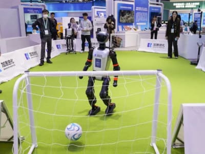 Beijing Gelar Kompetisi Olahraga Robot Humanoid, Inovasi Masa Depan Manusia-Robot