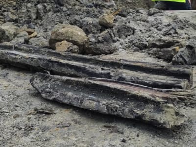 Penemuan Pipa Air Kayu Romawi Langka Ungkap Kemajuan Kota Leuven