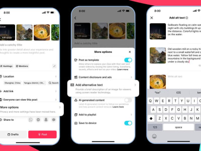 TikTok Perkenalkan Fitur Aksesibilitas Baru untuk Pengguna Dengan Gangguan Penglihatan