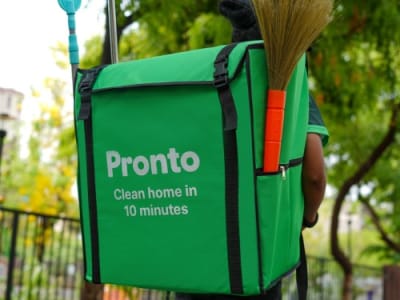 Startup Pronto Sediakan Layanan Bersih Dalam 10 Menit dengan Perlindungan Pekerja