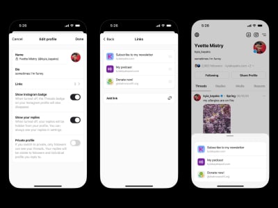 Threads Izinkan Lima Tautan di Bio dan Hadirkan Insight untuk Kreator