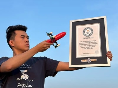 Mahasiswa Tiongkok Pecahkan Rekor Dunia Drone Mikro dengan Kecepatan 340 km/jam
