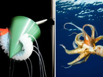 Robot Lunak Mirip Gurita yang Bisa Merasakan dan Menggenggam dengan Pintar