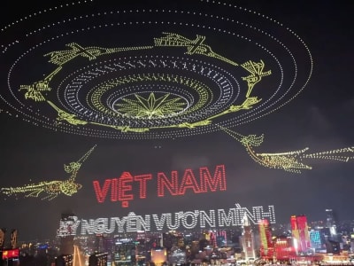 Rekor Dunia Drone Terbanyak di Vietnam Warnai Sejarah dan Teknologi