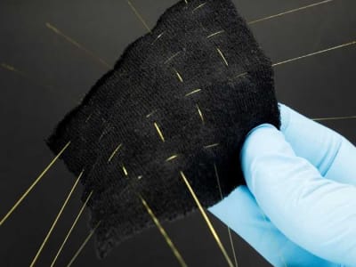 SonoTextiles: Tekstil Pintar Pengukur Napas dan Gerak Tanpa Elektronik