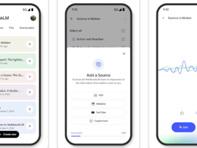 Google Luncurkan Aplikasi Mobile NotebookLM untuk Bantu Catatan dan Riset AI