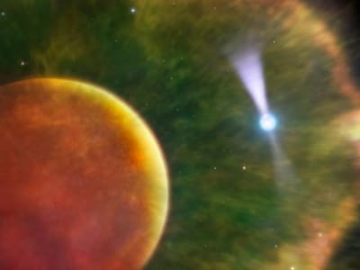 Penemuan 'Spider Pulsar' Menyingkap Evolusi Misterius Bintang Biner di Alam Semesta