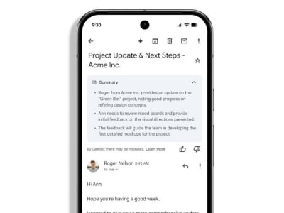 Gmail Google Workspace Hadirkan Ringkasan Email Otomatis Berbasis AI Gemini