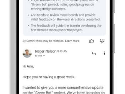 Google Gemini Kini Otomatis Ringkas Email Panjang Tanpa Perlu Klik