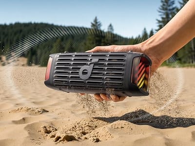 Speaker Bluetooth Tahan Air dan Karat Anker Soundcore Boom 3i untuk Petualangan Pantai